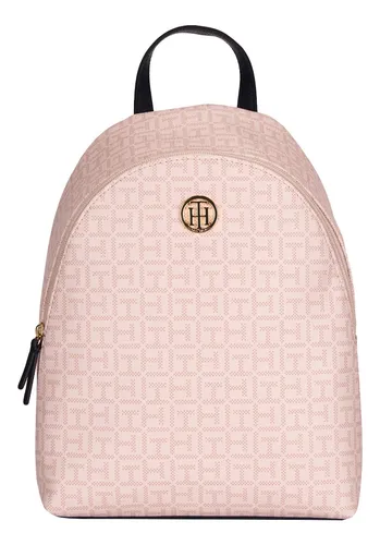 Mochila Tommy Hilfiger Para Mujer 69j8084 Color Rosa Diseño de la tela Liso