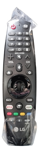 Control Remoto Original Akb75375502 Para Televisión Lg Negro
