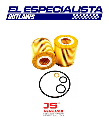 Filtro De Aceite Bmw 320i 2.0 2008 Js Asakashi