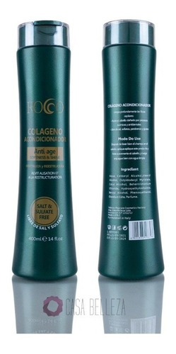Shampoo O Acondicionador Rocco - Surtidos - Sin Sal 400 Ml
