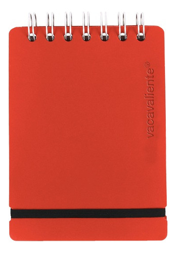 Anotador Studio A6 Liso 80 Hojas Sustentable Color Red Clay