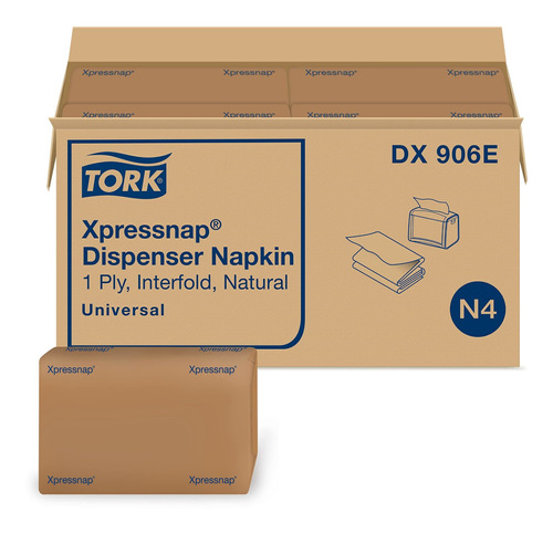 Tork Xpressnap - Servilleta Dispensadora Natural N4, Univers