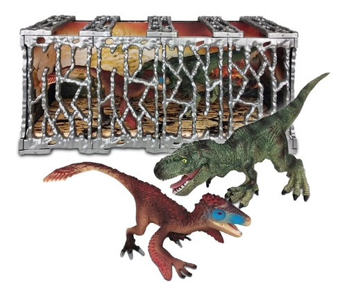 2 Dinosaurios Juguetes Con Detalles Muy Reales Cuot