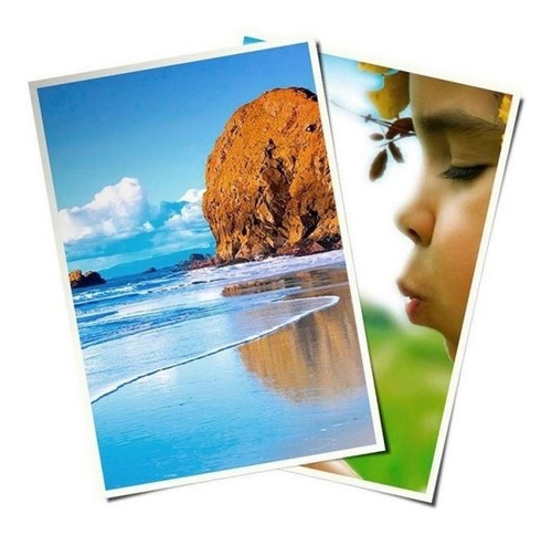 Imagem 2 de 3 de Papel Fotográfico A4 Glossy 180g 50 Fls Resistente A Água