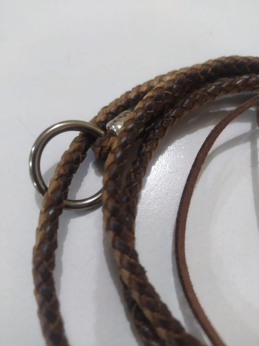 Chaveiro Pra Parte Interna De Carro,laço Trançado Com Argola