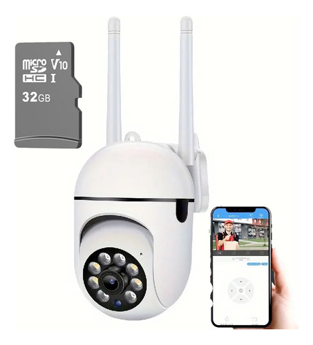 Promo!! | Camara Seguridad Wifi Robotica Ip Hd 1080p 360°