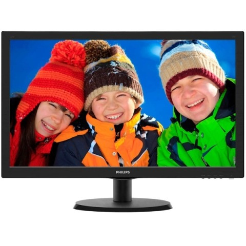 Philips Monitor Led 22  Wide 223v5lhsb2/77 Hdmi Vga Full Hd