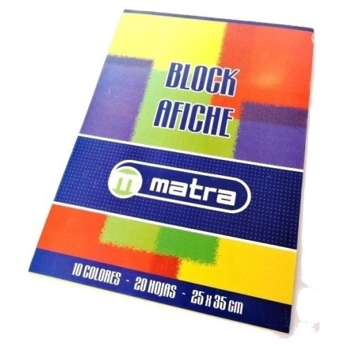 Block Papel Afiche | Mate | Matra