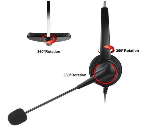 Auricular Headset Vincha Telefono Panasonic Hdv130 230 330