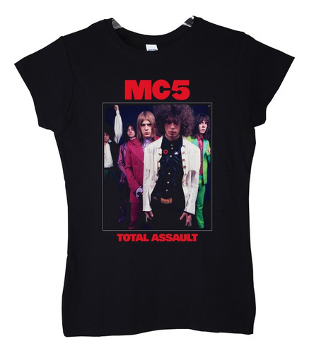 Polera Mujer Mc5 Total Assault Rock Abominatron