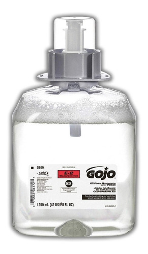 Gojo E2 Jabón De Manos En Espuma 1250ml Fmx-12  Caja De 3 Pz