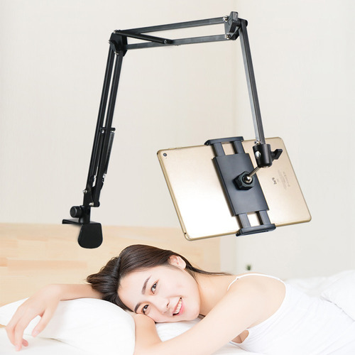 Soporte Sujetador Brazo Metálico Flexible Celular Tablet