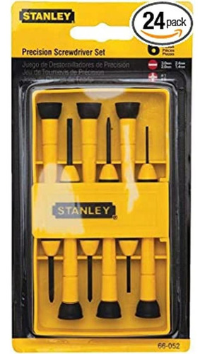 Stanley Tools Juego De Destornilladores De Precisión De 6