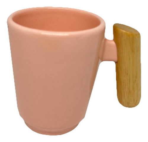 Taza De Ceramica Mango Madera Otilia Chaco Cafe Te Infusion