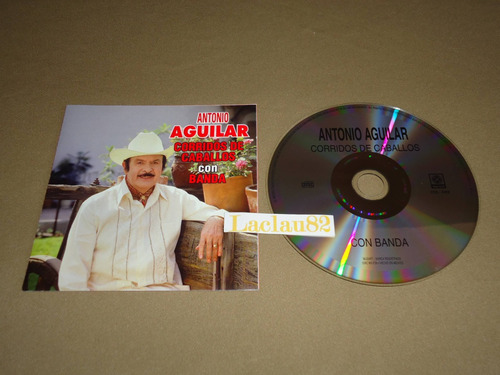 Antonio Aguilar Corridos De Caballos Con Banda 10 Musart Cd (Usado)