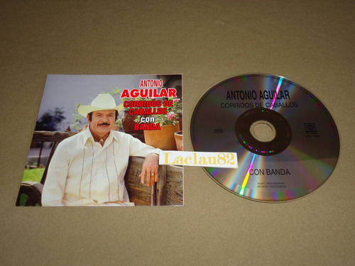 Antonio Aguilar Corridos De Caballos Con Banda 10 Musart Cd