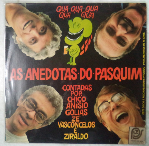 Lp As Anedotas Do Pasquim Contadas Por Chico Anísio (Usado)