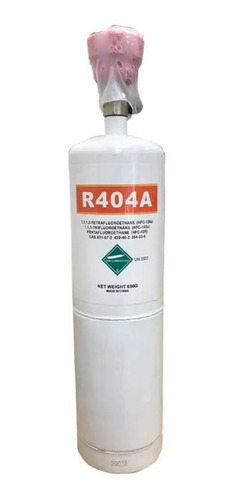 Gás Refrigerante R404a 650g Para Refrigeração