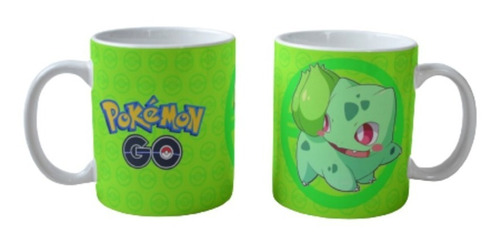 Taza Blanca Sublimada 11 Oz Regalo Pokemon F463