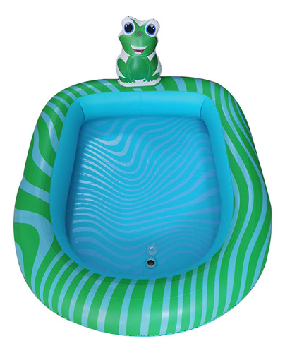 Piscina Para Niños Pequeños Con Estampado De Ranas En Forma