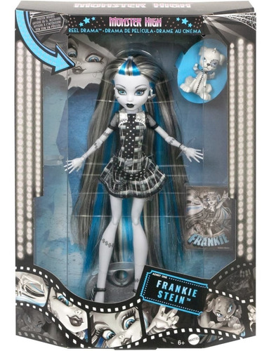 Muñeca Monster High Reel Drama Frankie Stein 2022