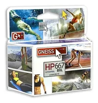 Comprar Combo Cartuchos Alternativos Gneiss 667xl P\u002Fhp