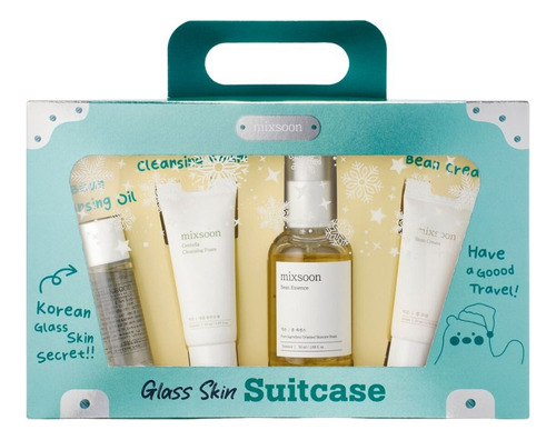 Mixsoon Set De Rutina 4 Pasos De Skincare Cosmética Coreana
