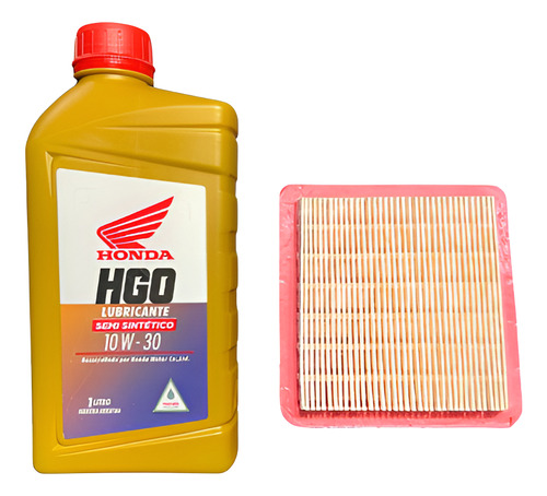 Kit Service Honda Biz 125 Semi-sintét + Filtro Aire Paperino