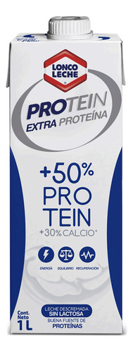 Leche Extra Proteina Loncoleche   1l ( 3uni) Super