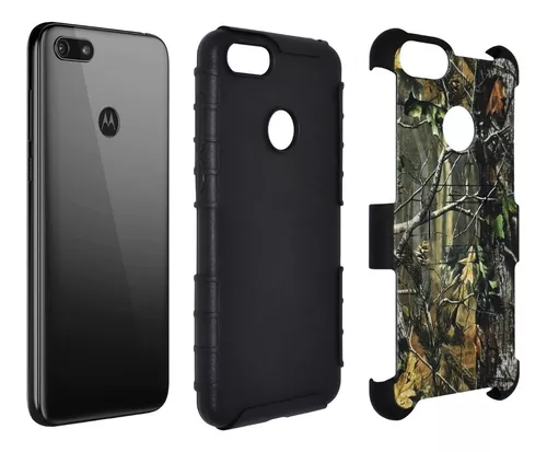 Funda Moss Uso Rudo Camuflage 3 En 1 Para iPhone XS Max