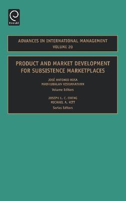 Libro Product And Market Development For Subsistence Mark...