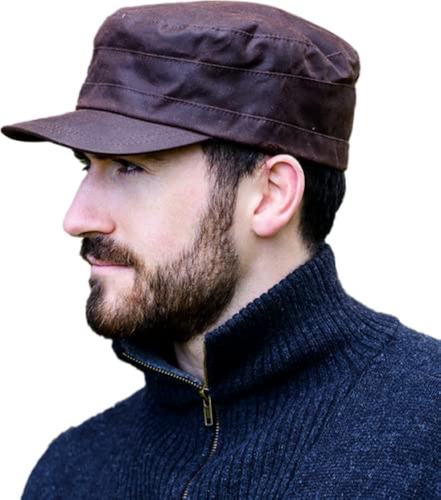 Gorra De Pescador Irlandés, Color Negro, Fabricada