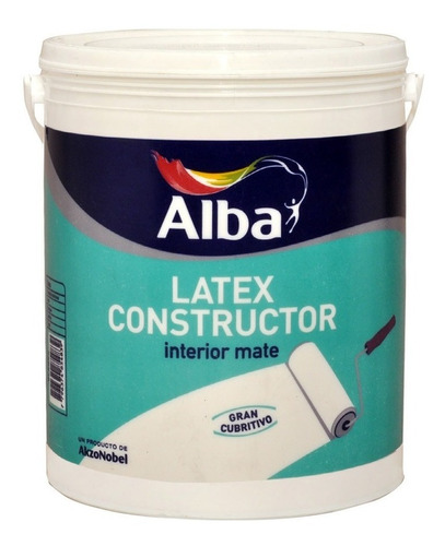 Pintura Latex Interior Alba Constructor X 10lts