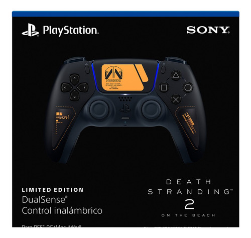 Control Inalámbrico Dualsense Ps5 Edición Death Stranding 2 Negro