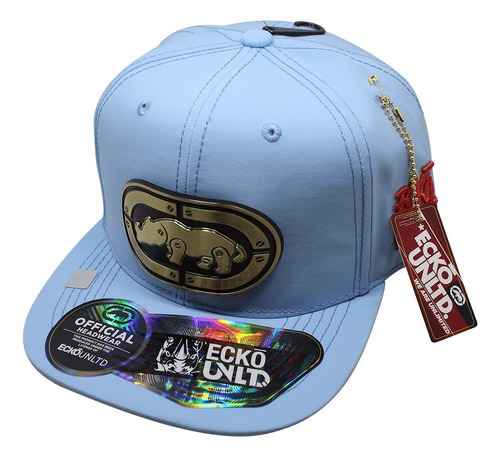 Gorra Ecko Unltd Placa Metálica Dorada Rinho 09