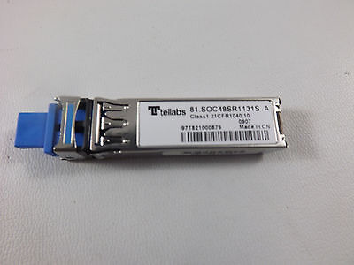 Tellabs 81.soc48sr1131sa 2.5g Sfp For 5500 - 1310 Nm Sm  Yye