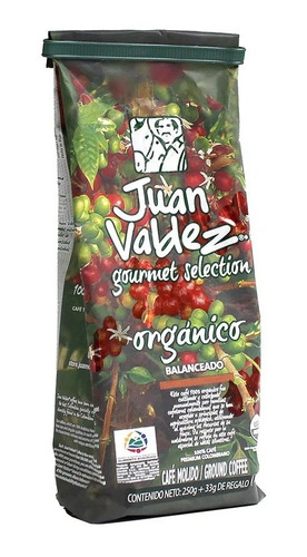 Cafe Juan Valdez Organico Gourmet Selection 283 Gramos