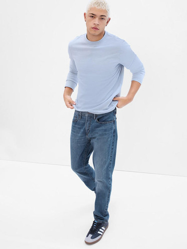Jeans Hombre Gap Slim Medium Azul Claro