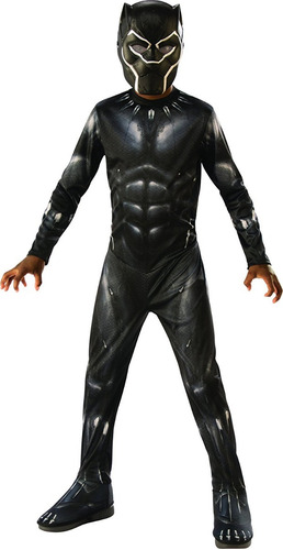 Disfraz Pantera Negra Black Panther 8-10 Años Entrega Inmedi