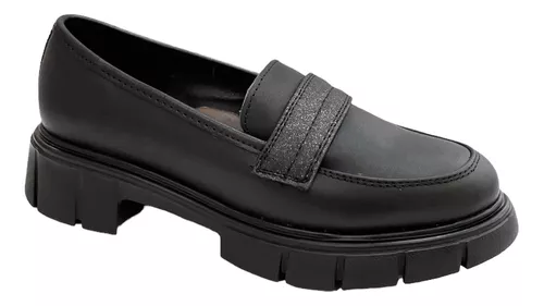 Zapatos Negros De Charol Dama 001 Piel (22-26)