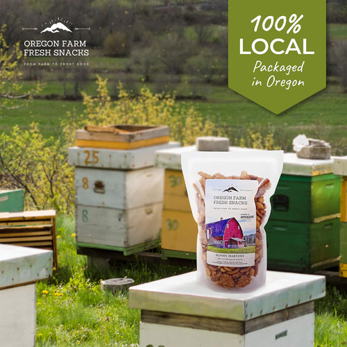 Oregon Farm Fresh Snacks Mezcla De Nueces Y Galletas Tostada