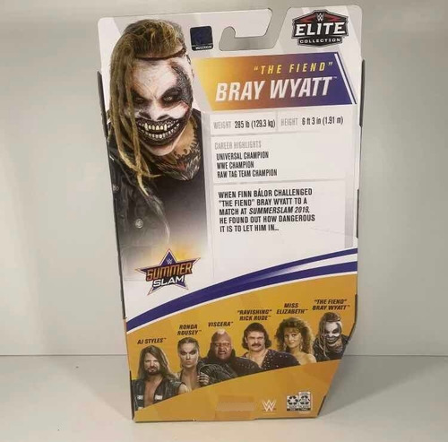 Imagen 4 de 5 de Figura Wwe Bray Wyatt the Fiend Elite Collection