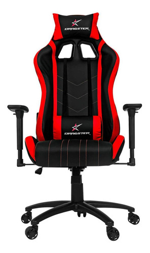 Silla Gamer Profesional Dragster Gt400 Fury Red