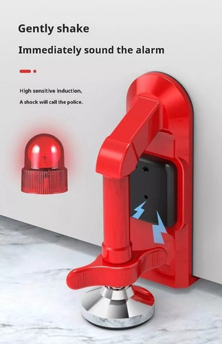 Cerradura De Puerta Con Alarma Portátil
