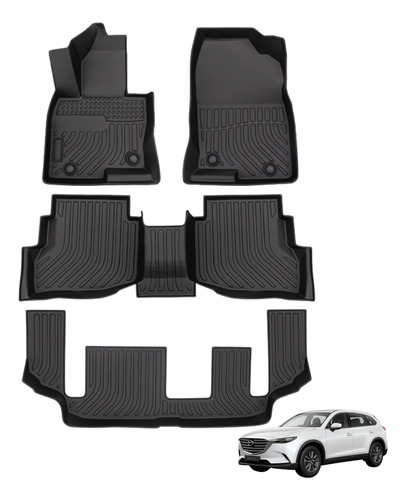 Piso De Auto 5d Tpe Mazda Cx9 2016-2022 3 Filas