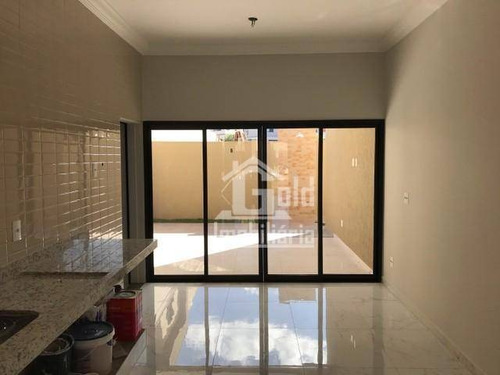 Imagem 4 de 6 de Casa Com 3 Dormitórios À Venda, 147 M² Por R$ 710.000 - Recreio Das Acácias - Ribeirão Preto/sp - Ca1975