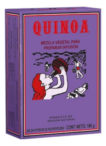 Infusión Quinoa Caja 180 G Anemia Circulación Hemorroides