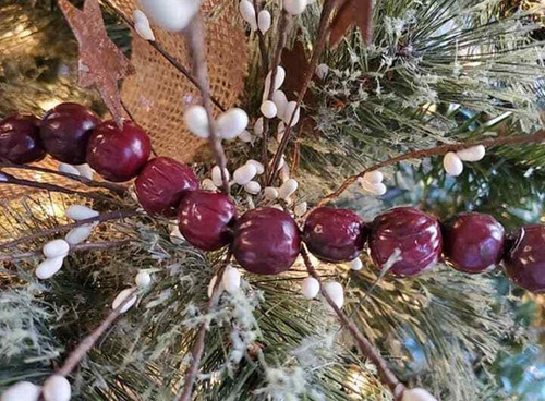 Guirnalda Arbol Arandano Sintetico 4 Pie Estilo Primitivo