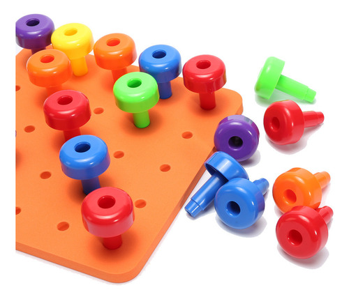 Juego De Tablas De Clavijas D, 30 Piezas, Juguete De Motor F