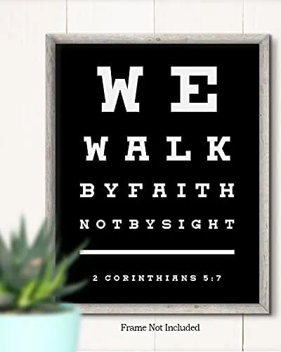 Caminamos Por Fe, No Por 2 Corintios 5:7 Impresión Artística